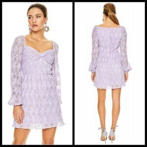 💕TALULAH💕 Lilac Dreams Mini Dress ~ Pastel Lilac